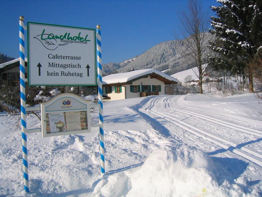 Landhotel Maiergschwendt Ruhpolding Exteriér fotografie